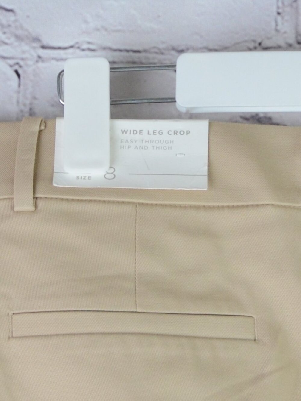 NWT LOFT Wide Leg Cropped Pants - Picture 6 of 10